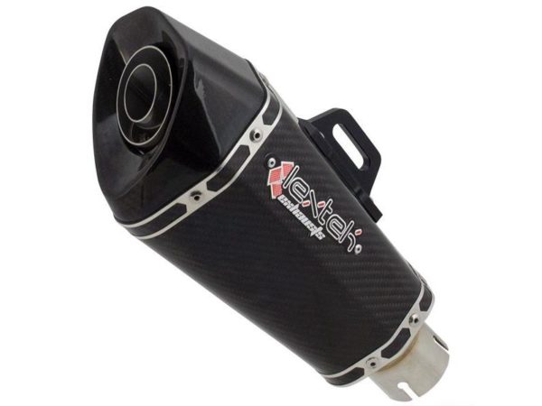 XP8C Carbon Fibre Hexagonal Exhaust Silencer-shop-image
