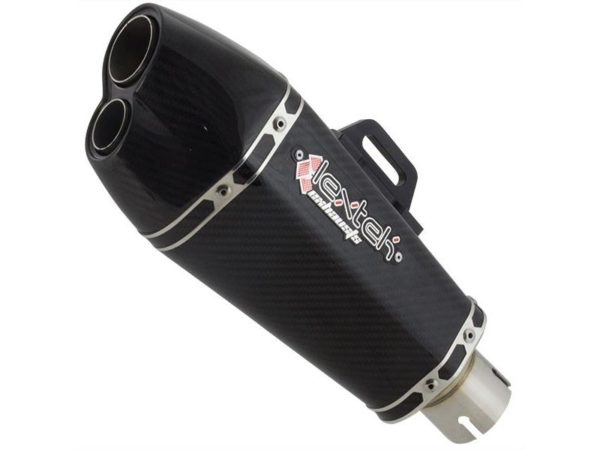 XP13C Carbon Fibre Hexagonal Exhaust Silencer 51mm-shop-image