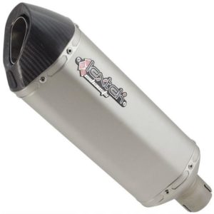 SP1 Matt S/Steel Hexagonal Exhaust Silencer 51mm-shop-image