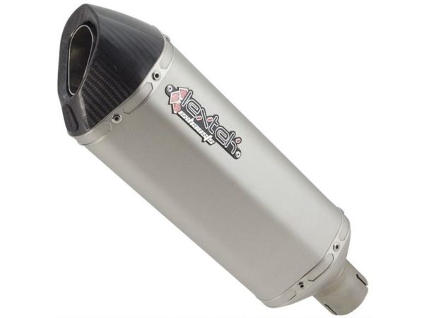 SP1 Matt S/Steel Hexagonal Exhaust Silencer 51mm-shop-image