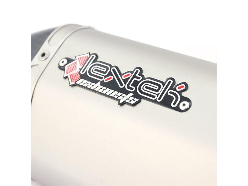 Lextek SP1 Matt S/Steel Hexagonal Exhaust Silencer 51mm 