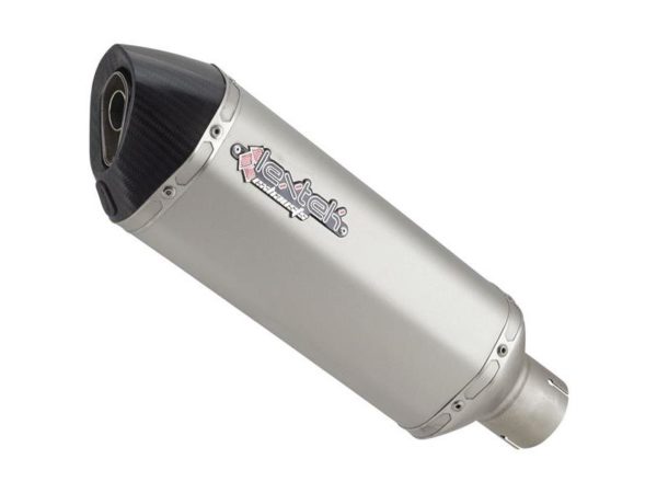 ST1 Matt S/Steel Hexagonal Exhaust Silencer 60mm-shop-image