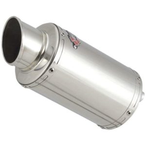 Y32 Polished S/Steel Stubby Exhaust Silencer (3 Bolt) SRAD-shop-image
