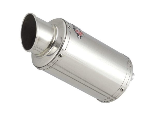 Y32 Polished S/Steel Stubby Exhaust Silencer (3 Bolt) SRAD-shop-image
