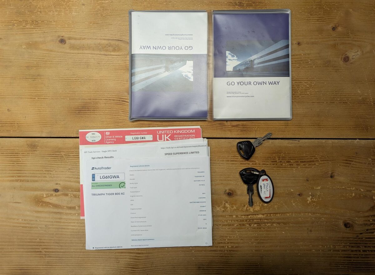 Triumph Tiger 800 XC