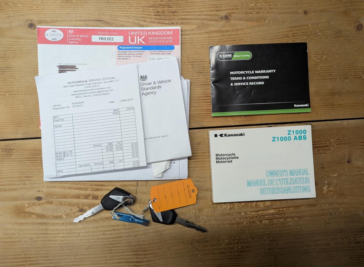 Kawasaki Z1000 Special Edition